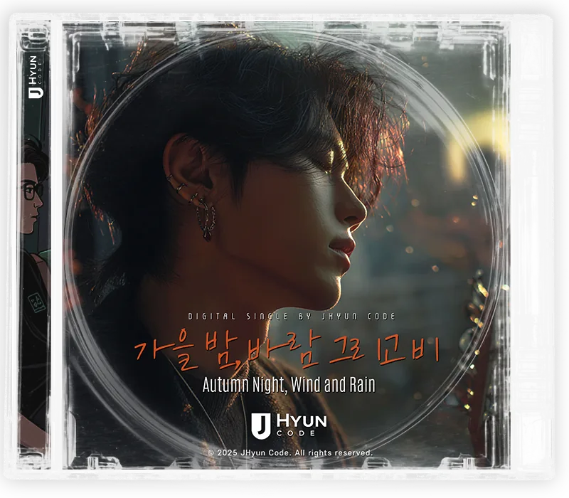 가을 밤, 바람 그리고 비 cover