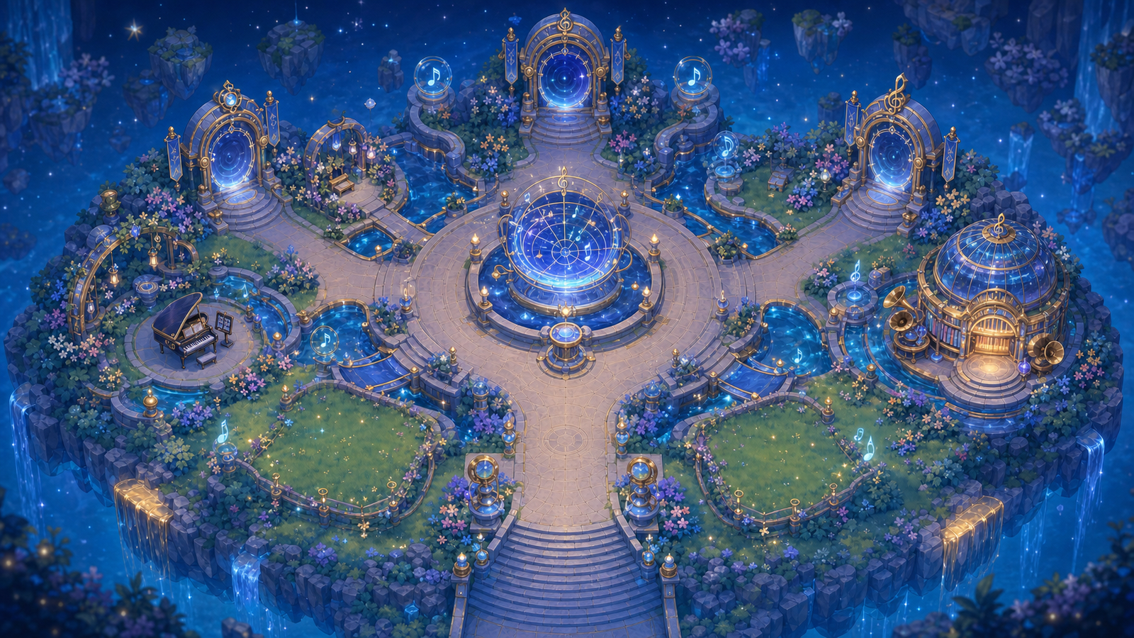Archive Garden world map